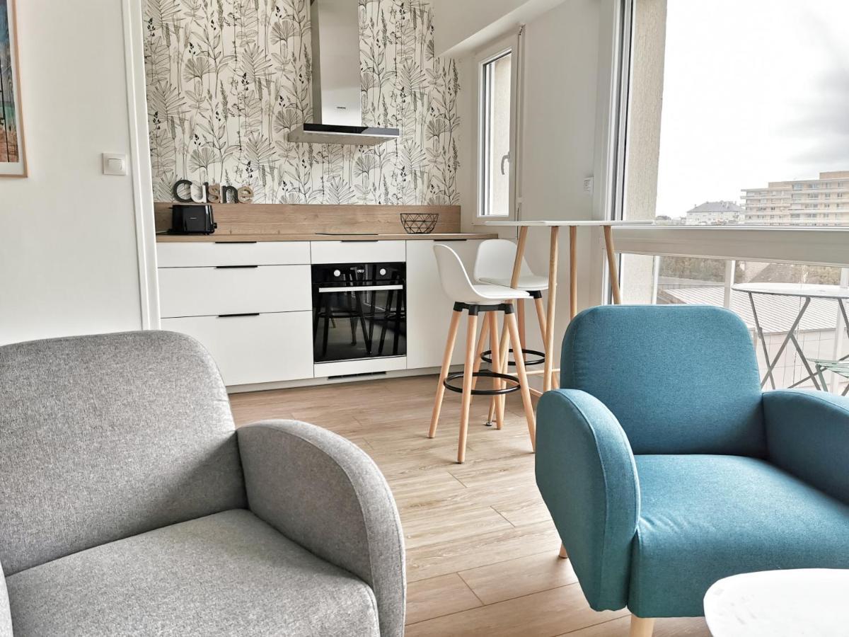 Appartement Lumineux Avec Balcon Et Parking Cherbourg-en-Cotentin Ngoại thất bức ảnh