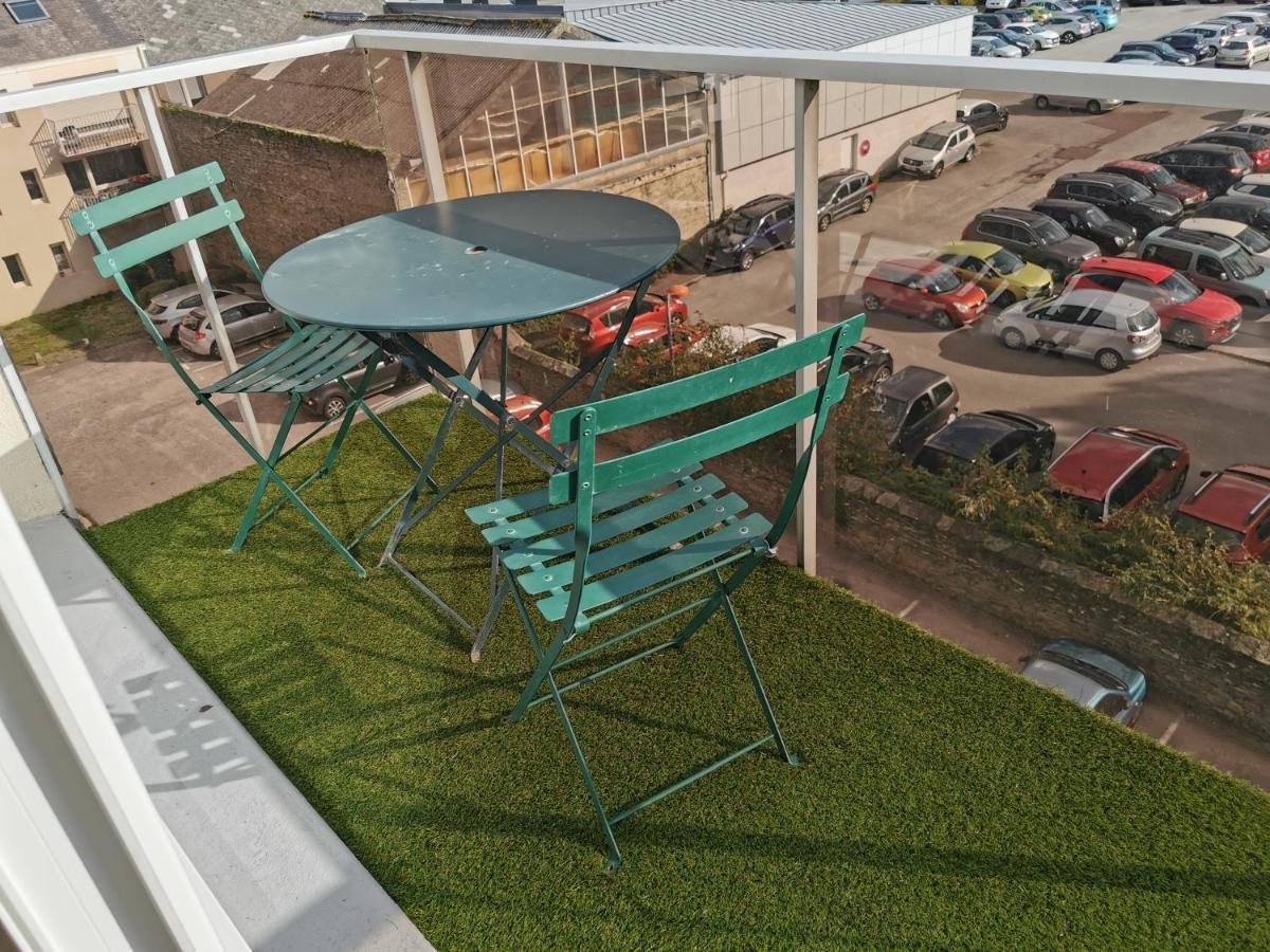 Appartement Lumineux Avec Balcon Et Parking Cherbourg-en-Cotentin Ngoại thất bức ảnh
